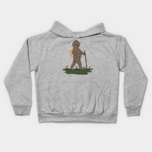 Bigfoot Hiking Kids Hoodie